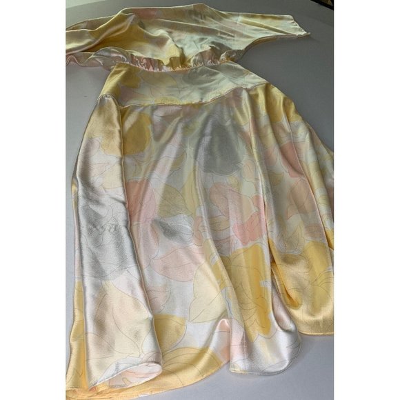 Zizi Women’s Long Dress Cream Blush Peach Color Size 8 Tea Party Wedding - Picture 10 of 12